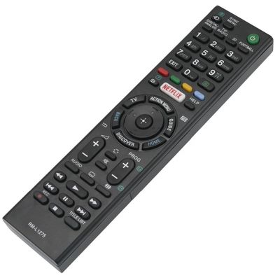 รีโมทคอนโทรลสากล RM-L1275 เหมาะสำหรับ SONY smart LED TV พร้อมปุ่ม Netflix